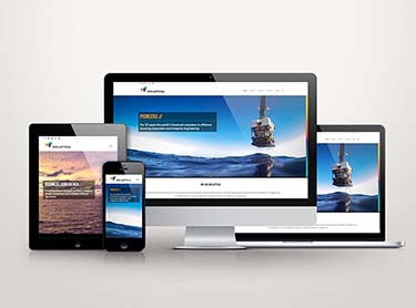 Welaptega responsive website on desktop, tablet, laptop, and mobile